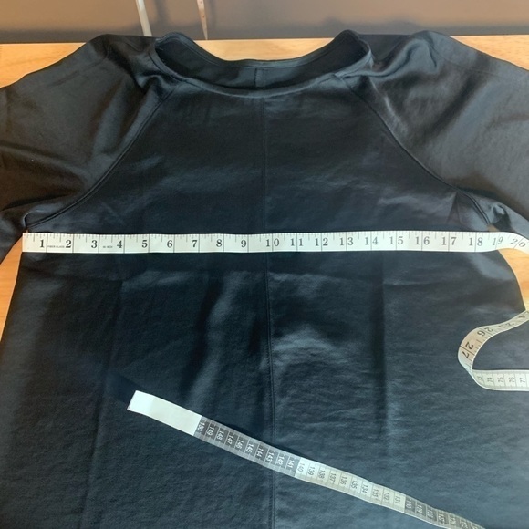 Anthropologie Daily Practice Black Open Back Blouse Size Small - Picture 12 of 13